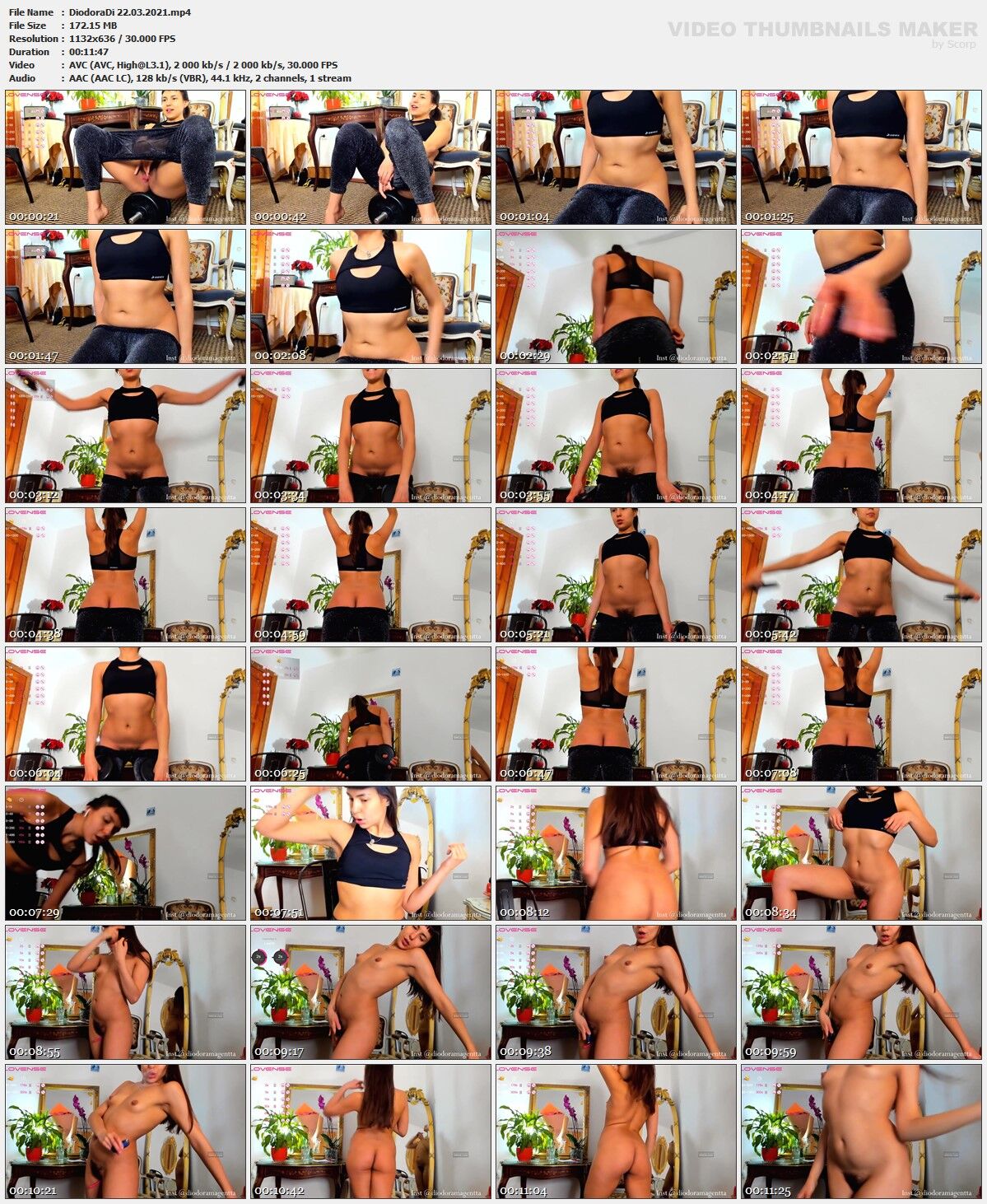 [Bongacams.com] Diodoradi 03/22/2021 [2021, Masturbation, Orgasm, Solo, Sex Toys, Web-DL] – Porn torrents download