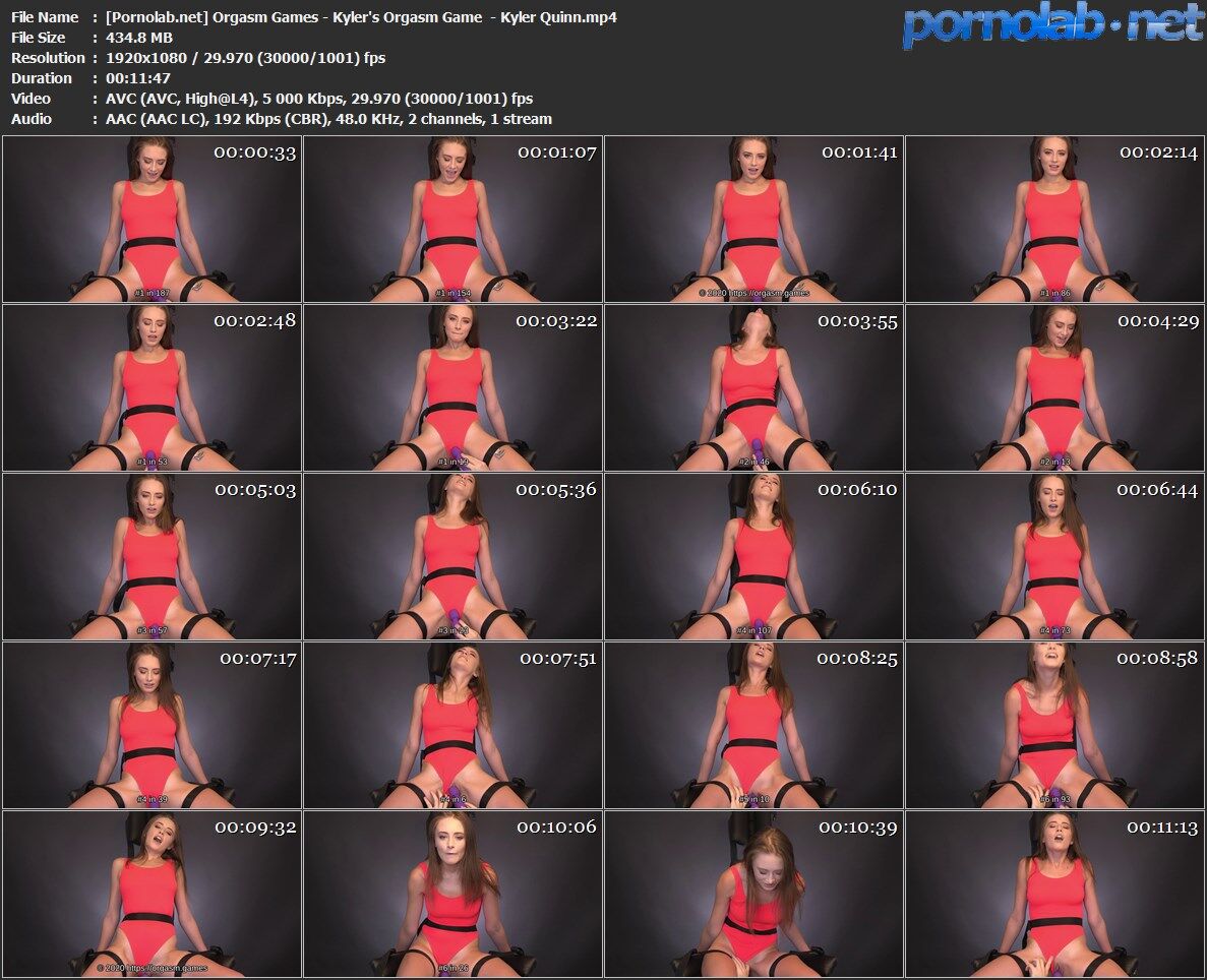 [Orgasm.games] Kyler’s Orgasm Game – Kyler Quinn / 6 orgasms Kailer Queen [2020, Bondage, Restraint, Toys, Forced Orgasm, Real Orgasm, HDRip, 1080p] – Porn torrents download
