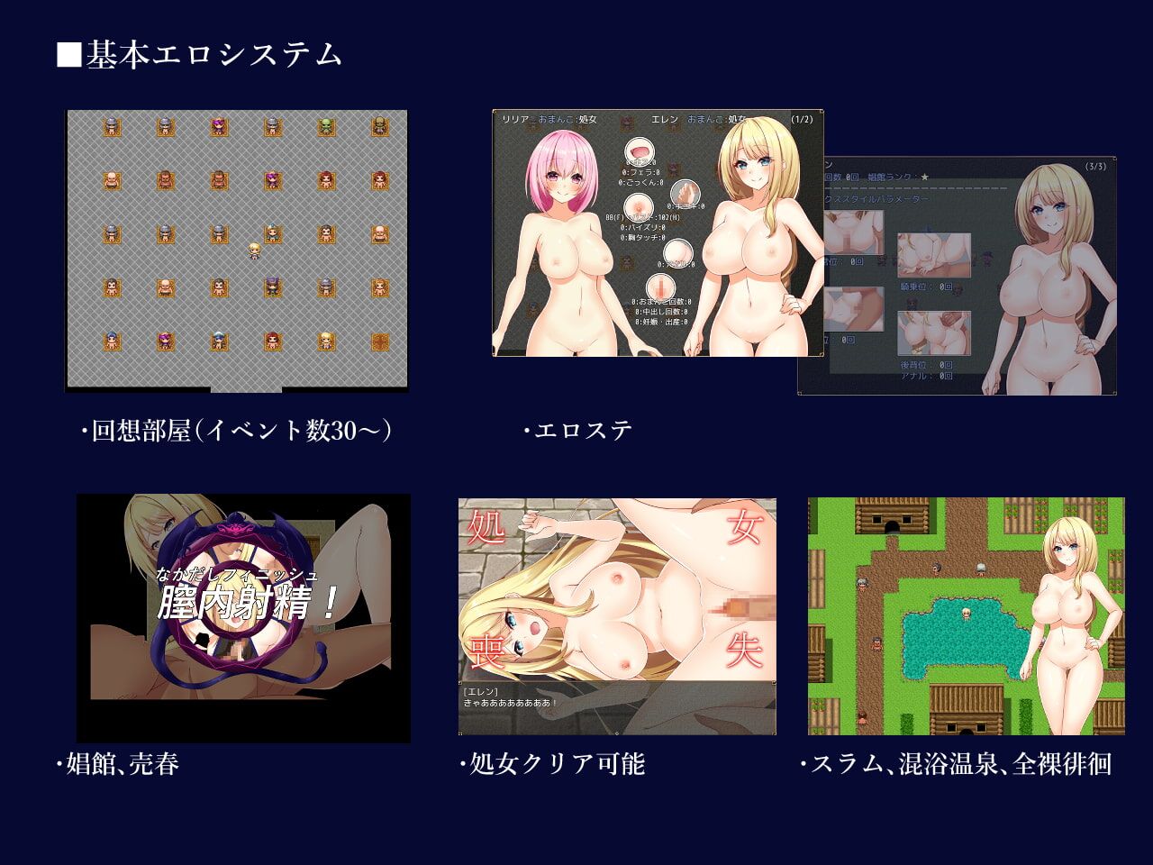 [904.7 MB] Pause Knightess Ellen And The Dungeon Town of Sodom [1.10] (DHR-KEN) [Cen] [2021, JRPG, Female Heroine, Knight, Battlefuck, Virgin, Animation, Prostitution, Corruption, Rape, Monsters, Tentacles, Group, Blowjob, Titsjob, Handjob, Anal, Creampie, Pregnant, Egg Laying, X-ray] [JAP] – Porn torrents download