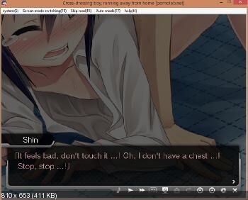 [574.3 MB] Cross-Dressing Boy, Running Away From Home / Josou Shounn, Idee Chuu. (Frillboy) [Cen] [2012, Adv, Kirikiri, Anal, Blowjob, Swimsuit, Trap, Yaoi] [JAP, ENG] – Porn torrents download