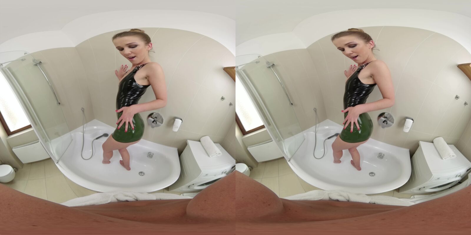 [Czechvrfetish.com] Alexis Crystal (Latex Surprise in Bath (Czech VR Fetish 300) / 14.07.2021) [2021, Bathroom, Bedroom, Blowjob, Boyfriend, Brunette, Close Ups, Couple, Cowgirl, Creampie, Cum in Pussy , Doggy Style, Girlfriend, Handjob, Hardcore, Latex, Mirror, Missionary, Natural Boobs, VR, 8K, 3840p] [Oculus Rift / VIVE] – Porn torrents download