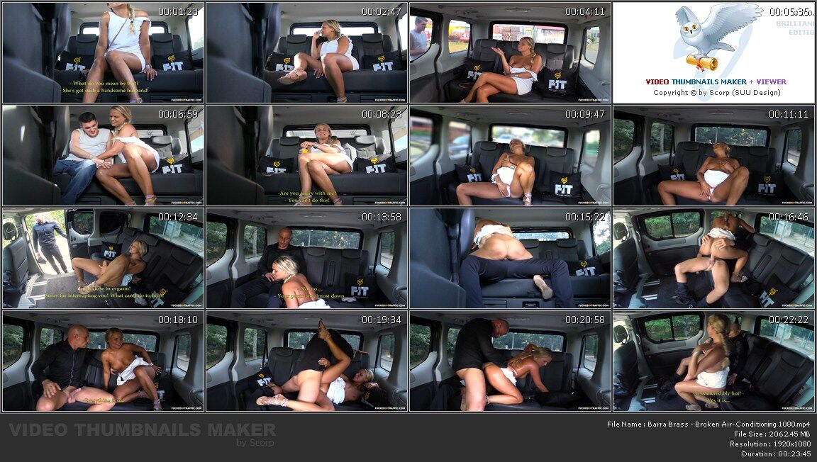 [FuckedInTraffic.com / PornDoePremium.com] Barra Brass – Broken Air-Conditioning Forces Beautiful Barra Brass to Strip (09-07-2016) [2016, Sex in Car, BJ, Big Ass, Gonzo, Hardcore, All Sex, HDRip, 1080p] – Porn torrents download