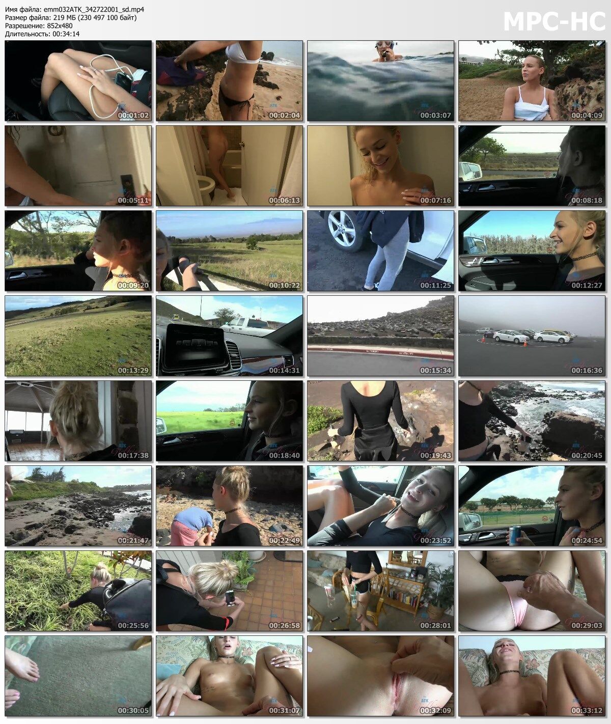 [Atkgirlfriends.com] EMMA HIX (Hawaii 4/16) [2017, POV, Orgasm, Masturbation, Daddy, 480p] – Porn torrents download
