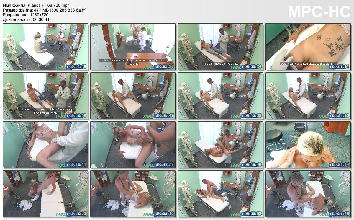 [Fakehospital.com] Klarisa (E68) [2014, Fake Doctor, Hardcore, All Sex, HDRip, 720p] – Porn torrents download