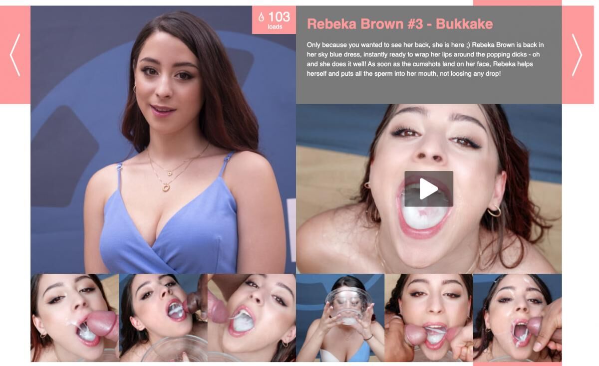 [PremiumBukkake.com] Rebeka Brown # 3 Bukkake + BTS + Interview + Cam1 & 2 [2021, Bukkake, Blowbang, Cumshots, Blowjobs, 1080p, HDRip] – Porn torrents download