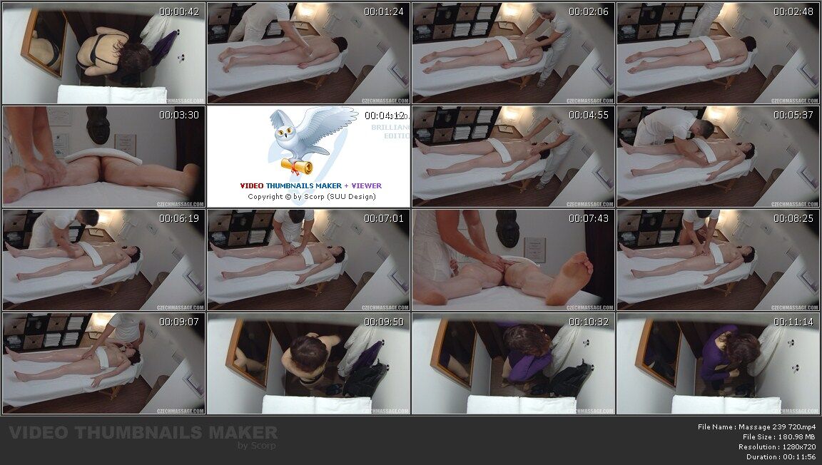 [Czechmassage.com / Czechav.com] Massage 239 [2016, Handjobs, AMATEUR, Hidden Camera, Oil, Massage, HDRip, 720p] – Porn torrents download