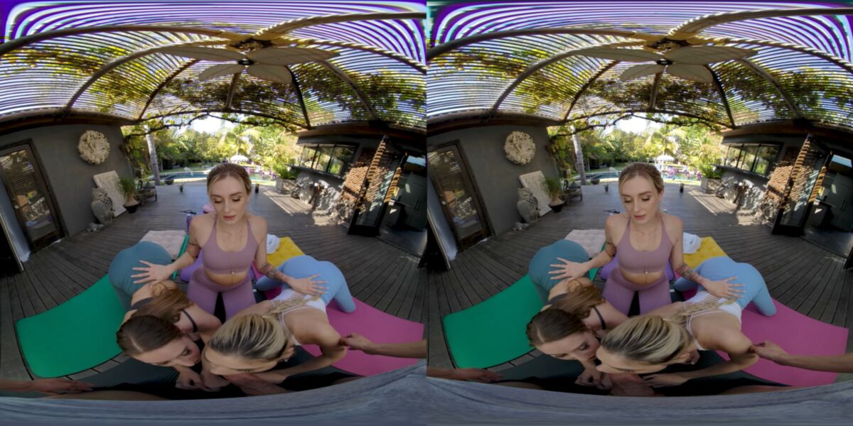 [VRBangers.com] Charlotte Sins, Delilah Day, Laney Gray (Yoga Hosers) [2021, Sitting Missionary Standing Lying On The Knees Close-Up, POV, FFFM ,, 3072p] [Oculus Rift / Vive] – Porn torrents download