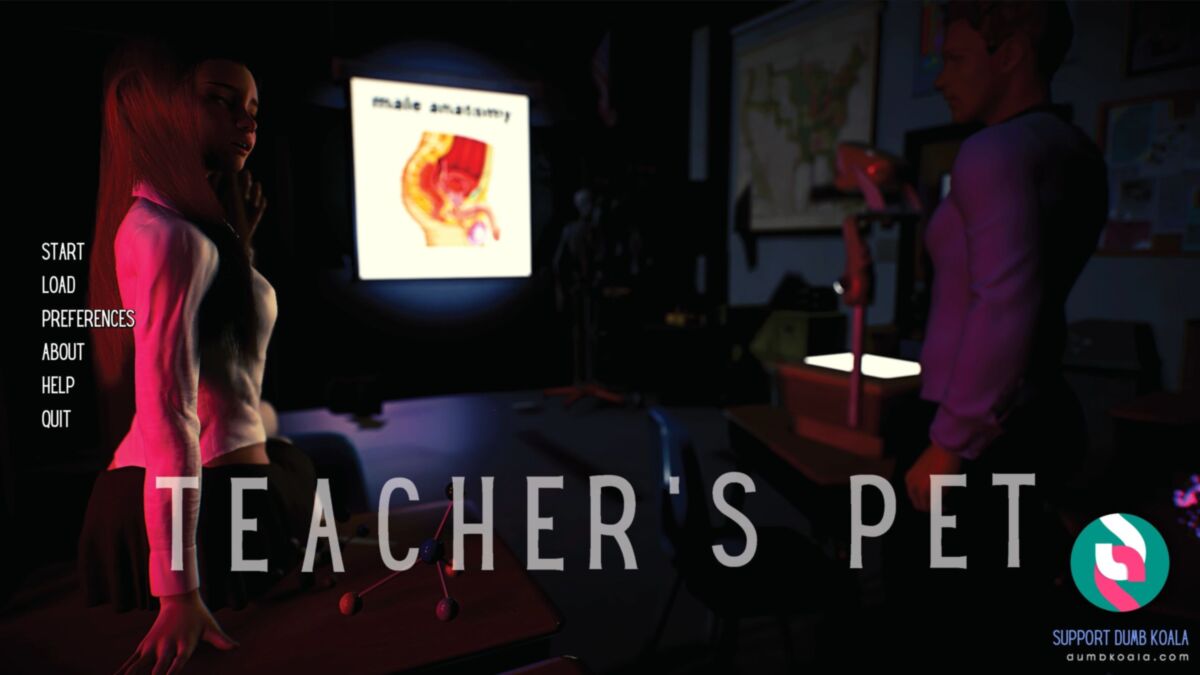 Teacher’s Pet [1.0] [UNCEN] [2021, ADV, 3DCG, Male Protagonist, Handjob, Oral Sex, Vaginal Sex, Teen, Skinny, Small Tits, Teasing, Virgin, Kinetic Novel] [ENG] [Ren’py] – Porn torrents download