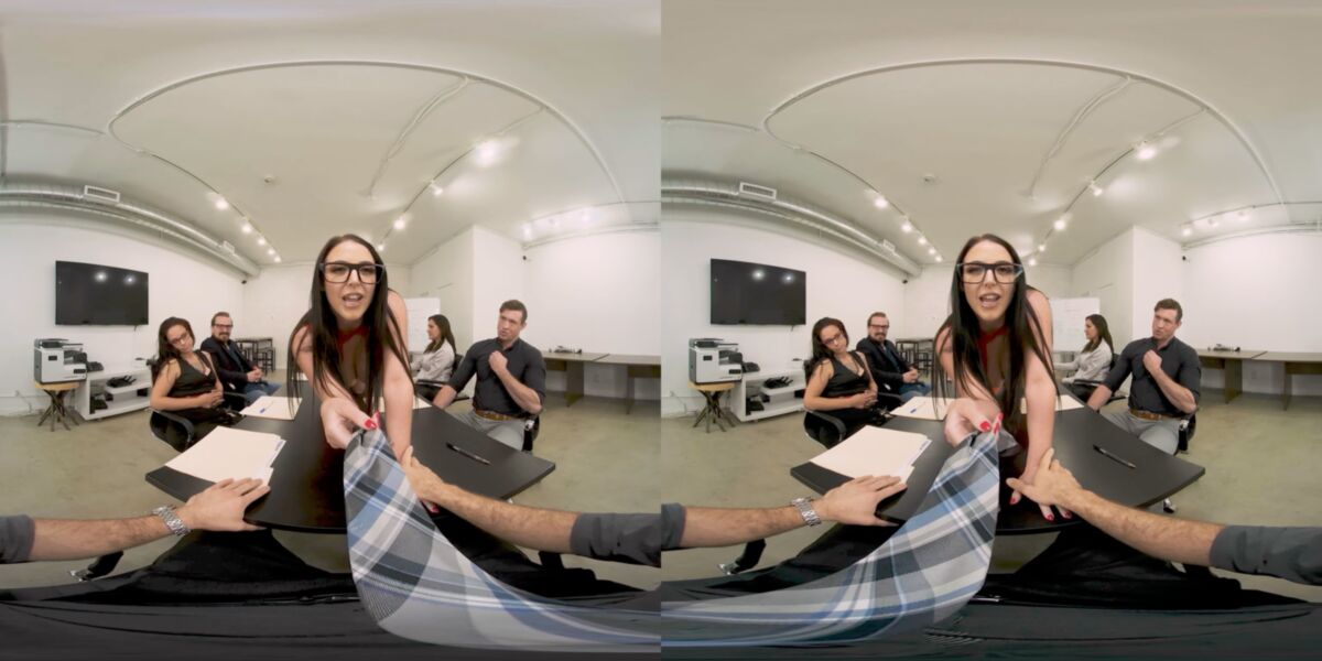 [VRBangers.com] Angela White (Laid Off / 04/27/2018) [2018, Big Dick, Big Tits, Blowjob, Brunette, Cowgirl, Curvy, Deepthroat, Kissing, Natural Tits, Reverse Cowgirl, Shaved Pussy, VR, 6K3072p] – Porn torrents download