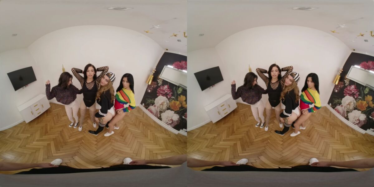 [VirtualRealporn.com] Alicia Trece, Daniela Ortiz, Emily Pink, Michael Fly \u0026 Valentina Milan (SPICY Dance Class / 03/04/2022) [2022, Blowjob, Brunette, Cowgirl, Foursome, Handjob, Latina, Missionary, Natural Tits,Skinny, Striptease, Teen, Cumshot, Dancing, Dirty Talk, Group Sex, Jerk Off, Lesbian, Reverse Gangbang, Spanish Speech, VR, 8K, 3840p] [Oculus Rift / VIVE] – Porn torrents download