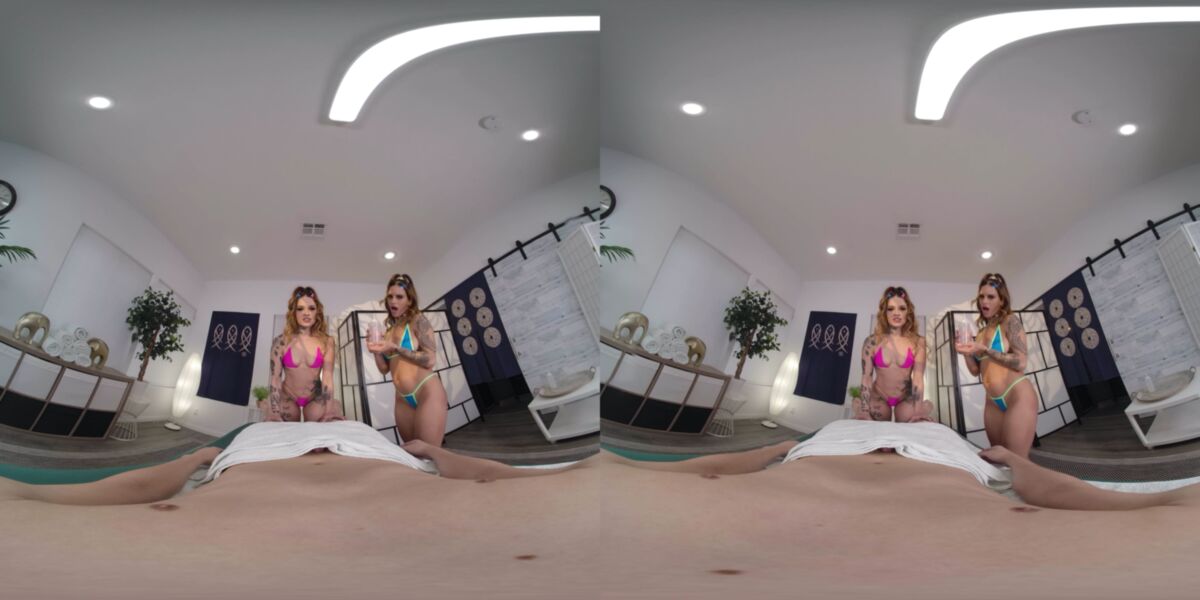 [Realjamvr.com] Vanessa Vega, Jessie Pony (Four Hand Massage With Anal / 03.03.2022) [2022, Anal, Blow job, Pussy Licking, Tits Fucking, Cowgirl, Reverse Cowgirl, Cum Swapping, Cumshots, Facials, 180°, Doggy Style, Hardcore, Missionary, Oiled, Massage, POV, TrimMed Pussy, Tattoo, American, Latina, VR, 7K, 3584p] – Porn torrents download