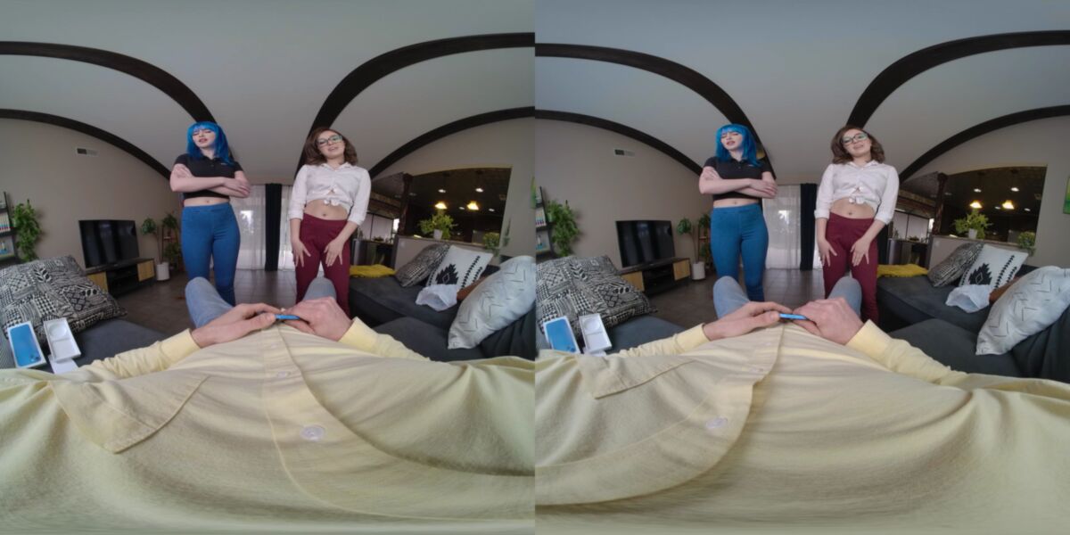 [Vrconk.com] Leana Lovings \u0026 Jewelz Blu (Sam Meets Siri / 03/25/2022) [2022, 180 °, Hardcore, Threesome, FFM, Blowjob, Missionary, Doggystyle, Cowgirl, Reverse Cowgirl, Pussy Licking, Swapping Positions,Shaved, Natural Tits, Glasses, VR, 8K, 3840r] [Oculus Rift / Vive] – Porn torrents download
