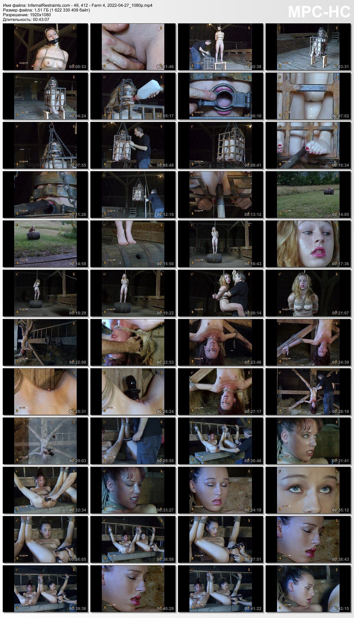 [Infernalrestraints.com] 49, 412 (Aka J.P, Kitty) – Farm 4 (INSEX – REMASTERED) (04/27/2022) [2022, BDSM, Bondage, Ana, Dildo, Vibrator, Ring Gag, Suspension, Cage, Cage, Outdoor, Floging, Siterip, 1080p] – Porn torrents download
