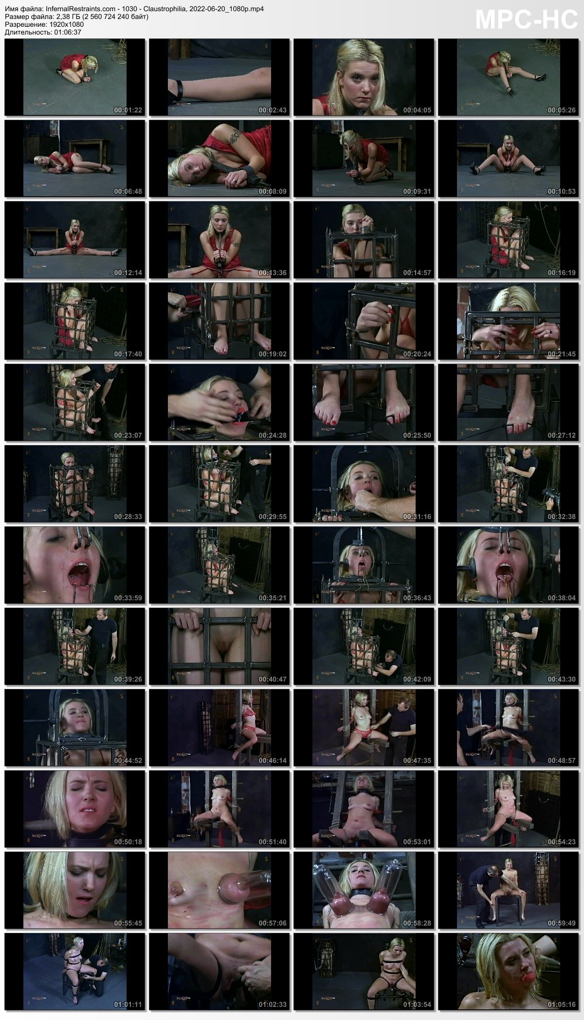 [Infernalrestraints.com] 1030 (Aka Alisha Angel, Ice Creame) – Claustrophilia (Insex – Remastered) (20.06.2022) [2022, BDSM, Bondage, CAGE, Caning, FLOGGING, TITS TORTUMSiterip, 1080p] – Porn torrents download