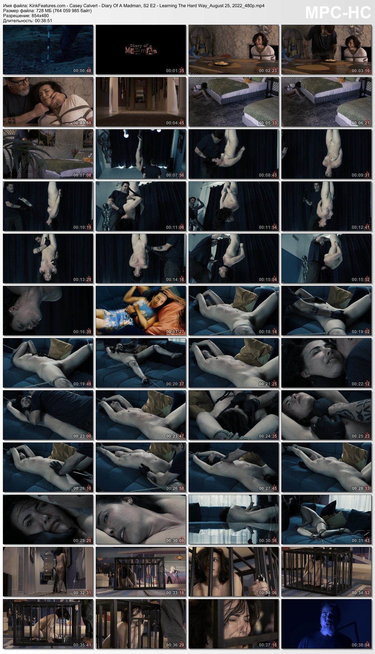 [Kinkfeatures.com / kink.com] Casey Calvert – Diary of a Madman, S2 E2: Learning the Hard Way (08/25/2022) [2022, BDSM, Bondage, FINGORATOR, FLOGING, SUSPENSION, BALL GAG, BALL GAG, CAGESiterip, 480p] – Porn torrents download