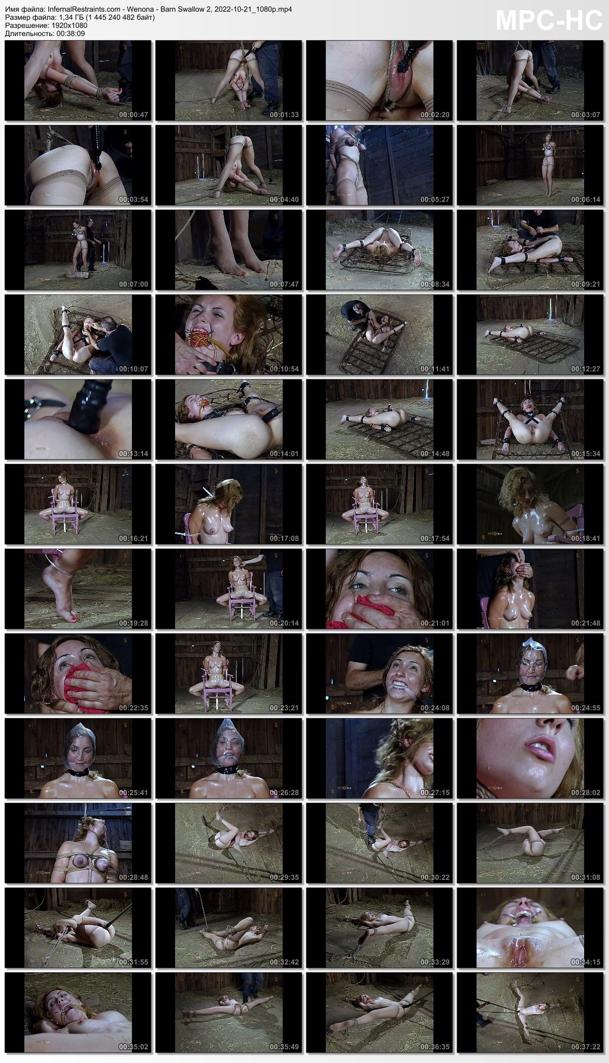 [Infernalrestraints.com] Wenona – Barn Swallow 2 (INSEX – REMASTRED) (10.21.2022) [2022, BDSM, Bondage, ANALDO, RING GAG, Caning, Stockings, Vibrator, Siterip, 1080P] – Porn torrents download