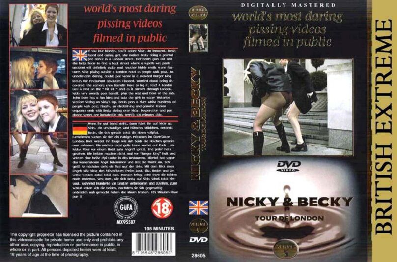British Extreme #5 – Nicky \u0026 Becky Tour de London / British Extreme #5 – Nicky and Becky: London Tour (John Dare, British Extreme) [2000s, Pissing, Lesbian, Public, DVDrip] – Porn torrents download