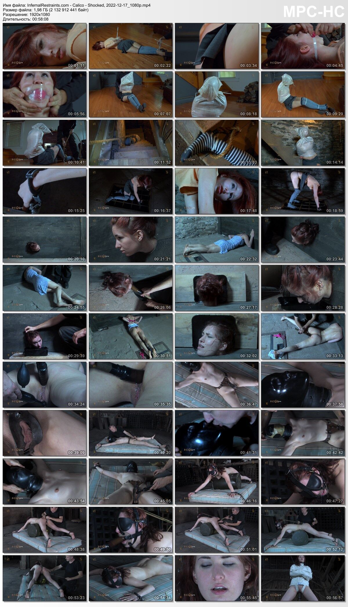 [Infernalrestrastrains.com] Calico – Shocked (Insex – Remastered) (12/17/2022) [2022, BDSM, Bondage, Ana Play, Analy Hook, Dildo, Caning, Vibrator, Zapper, Hooded, Squirting, SquirtingWhipping, Straitjacket, Suspension, Siterip, 1080p] – Porn torrents download