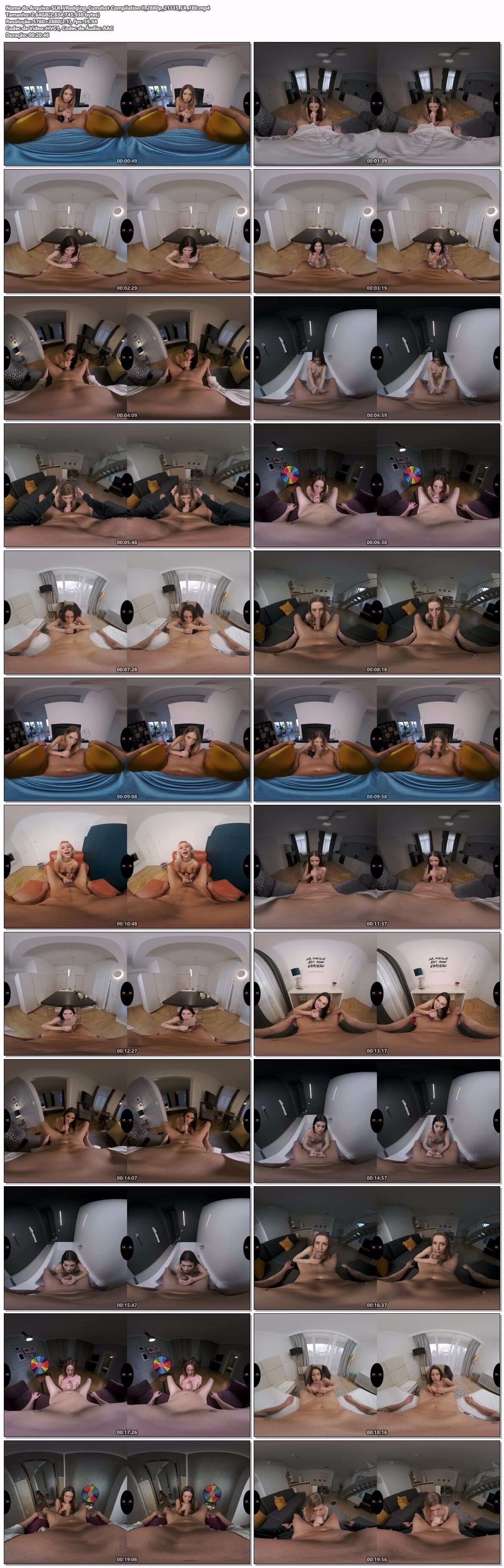 [VRedging / SexLikeReal.com] Clea Gaultier, Freya Mayer, Jayla De Angelis, Lana Roy, Lee Anne, Lola Myluv, Mary Jane Evans, Misha Cross, Rebecca Volpetti, Stefany Kyler, Sybil A Kailena, Talia Mint – Cumshot Compilation II ( 21115) [25.06.2021, Blowjob, Compilation, Cum In Mouth, Cumshot, Handjob, POV, 180°, VR, Virtual Reality, SideBySide, 6K, 2880p, SiteRip] [Oculus Rift / Quest 2 / Vive] – Porn torrents download