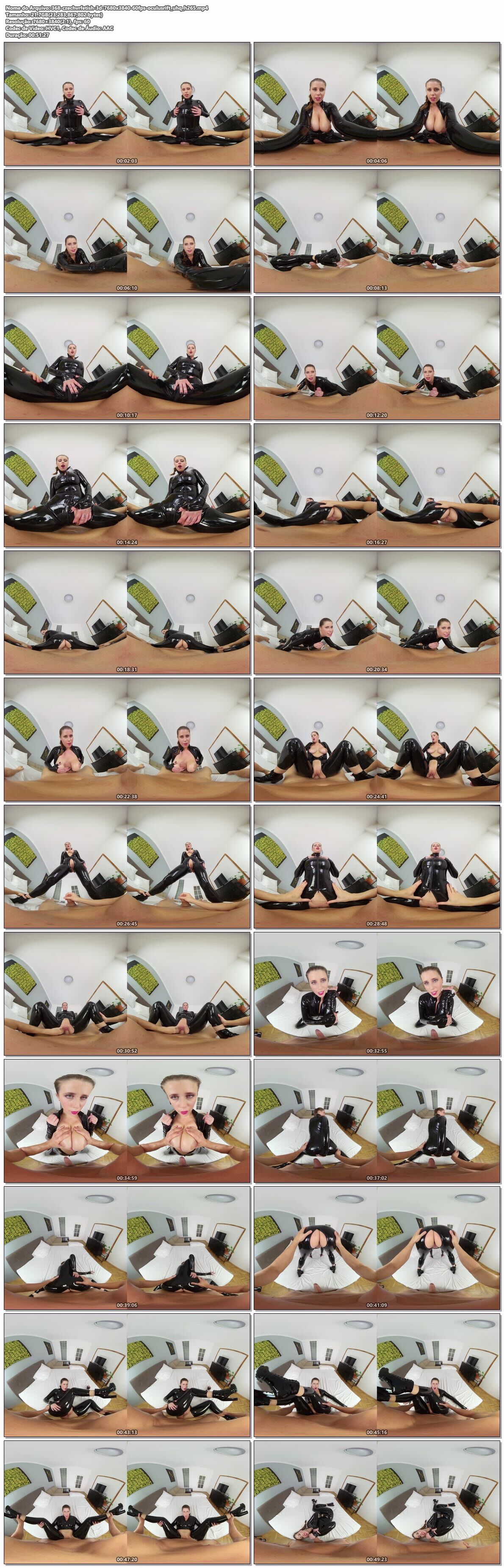 [CzechVRFetish.com] Lady Lyne – Huge Tits in Tight Latex (CzechVRFetish 368) [02.11.2022, Big Ass, Big Natural Tits, Blowjob, Boots, Boots Stay On, Brunette, Bubble Butt, Cowgirl, Doggy Style, Fetish, Fingering , Handjob, Latex, Latex Catsuit, Missionary, Natural Tits, Partially Clothed, Pov, Reverse Cowgirl, Shaved, Sideways Missionary, Titfuck, Virtual Reality, SideBySide, 8K, 3840p, SiteRip] [Oculus Rift / Quest 2 / Vive] – Porn torrents download