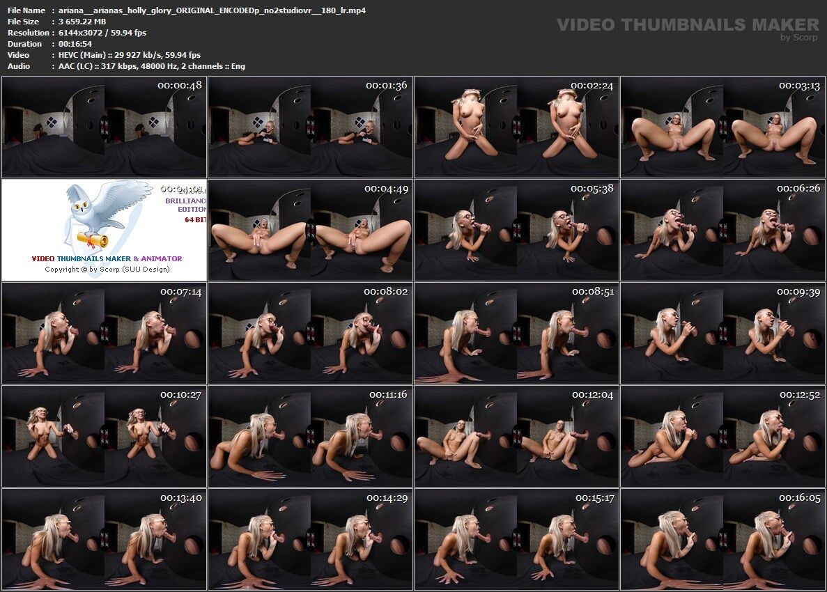 [SexLikeReal.com/No2StudioVR] Ariana – Ariana’s Holly Glory [2022-08-05, VR, Blonde, Blowjob, Cumshots, Facials, Gloryhole, Handjob, English Speech, NonPOV, Shaved Pussy, Tattoos, Glasses, SideBySide, 3072p, SiteRip ][Oculus Rift/Vive] – Porn torrents download