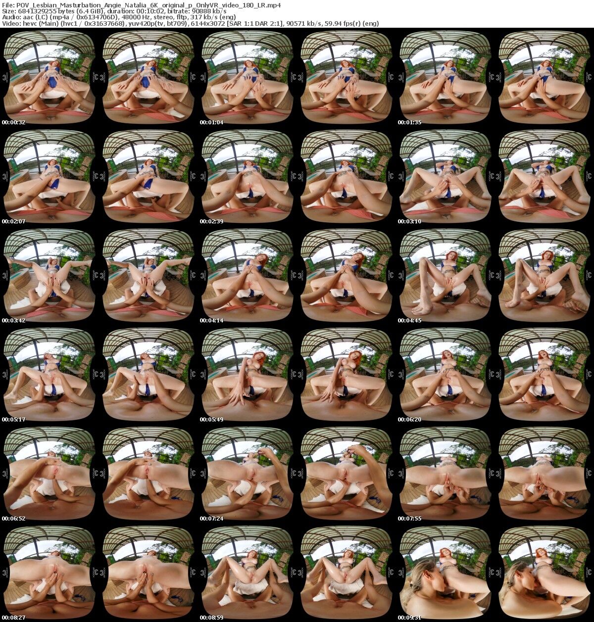 [SexLikeReal.com/VRTouch] Natalia, Angie – POV Lesbian Masturbation [2023-01-22, VR, Cunnilingus, Oiled, Masturbation, Fingering, No Male, Outdoor, Mixed POV, Redhead, Shaved Pussy, Tattoos, Female POV, Lesbian , Made For Women, SideBySide, 3072p, SiteRip] [Oculus Rift / Vive] – Porn torrents download