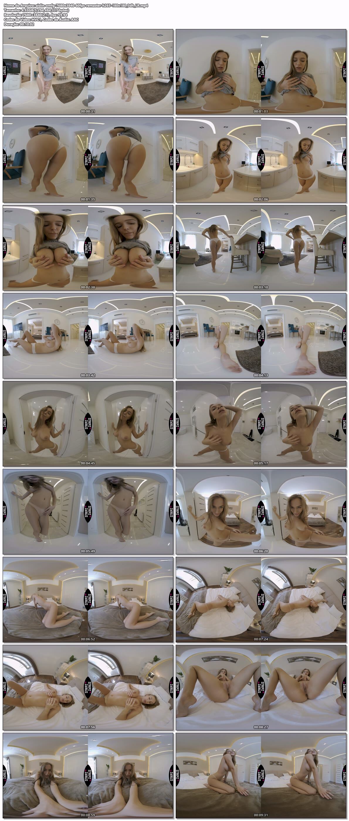 [StripzVR.com] Aislin – O.M.F.G / REMASTERED [05/10/2019, Babyface, Brunette, Natural Tits, Panties, PMV, Petite, Softcore, Solo, Striptease, Teen, SideBySide, 180°, 8K, 3840p, SiteRip] [Oculus Rift] / Quest 2 / Vive] – Porn torrents download
