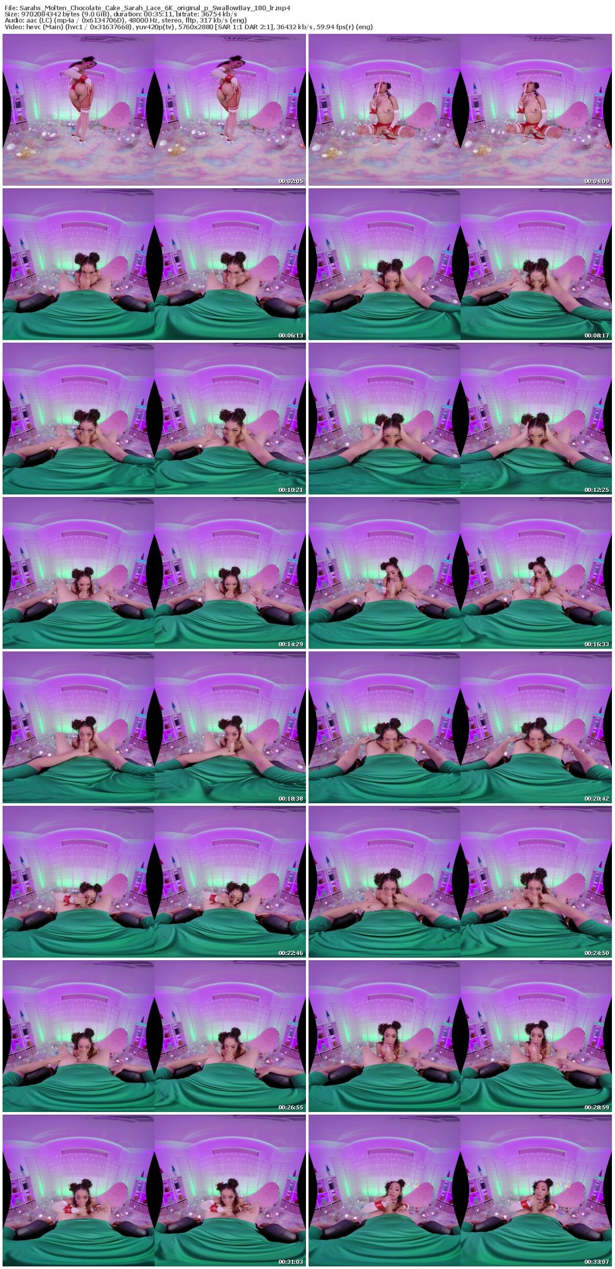 [SexLikeReal.com/Swallowbay] Sarah Lace – Sarah’s Molten Chocolate Cake [2021-09-14, VR, Blowjob, Brunette, Deep Throat, Gagging, Cum In Mouth, Curly, English Speech, Fishnet, Pantyhose, POV, Trimmed Pussy, American, Interracial (BWWM), SideBySide, 2880p, SiteRip] [Oculus Rift / Vive] – Porn torrents download