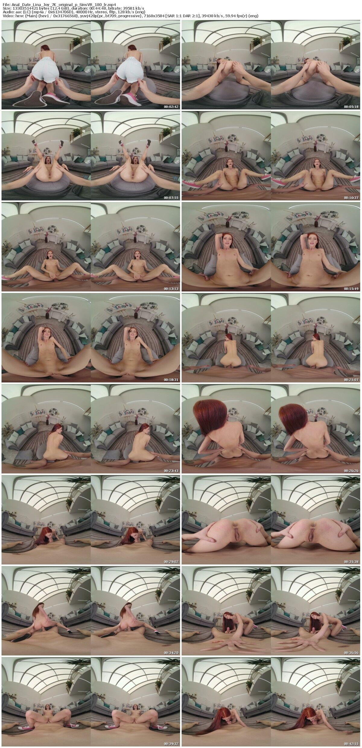 [SexLikeReal.com/SinsVR] Lina Joy – Anal Date [2023-02-16, VR, Anal, Blowjob, Close Ups, Cowgirl, Reverse Cowgirl, Cumshot, Handjob, Doggystyle, Hardcore, Missionary, English Speech, POV, Redhead, Shaved Pussy, Ukrainian, SideBySide, 3584p, SiteRip] [Oculus Rift / Vive] – Porn torrents download