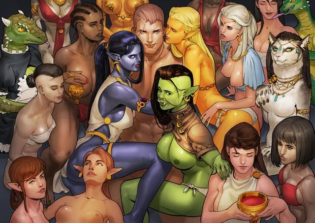 Garden of Delights [DEMO, 0.23] (GuronArt) [uncen] [2022, ADV, Male protagonist, Handjob, Oral sex, Fantasy, Orc, Elf,] [rus] – Porn torrents download