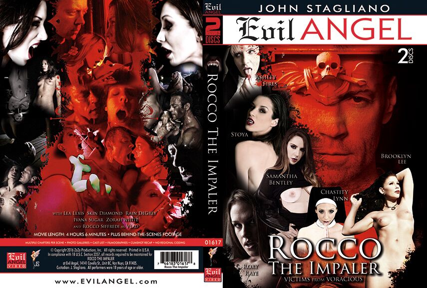 Rocco The Impaler / Rocco Lacerator (John Stagliano, Evil Angel) [2016 g., Feature Anal Horror, Vampires, 1080p WEB-DL] (Split Scenes) – Porn torrents download