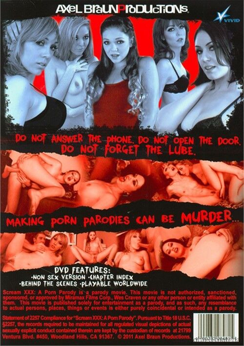 Scream XXX: A Porn Parody / Crick XXX: Porn Parody (Eli Cross / Axel Braun Productions) [2011 g., Feature, Horror, Parody, 1080p, WEBRip] – Porn torrents download