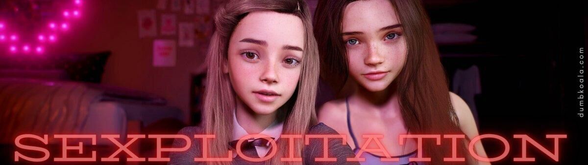 Sexploitation / Sexploitation / Sexual exploitation [Completed, 1.00] (Dumb Koala Games) [uncen] [2022, ADV, 3DCG, Animation, Blackmail, Creampie, Dilf, Group Sex, Incest, Kinetic Novel, Lesbian, Female Protagonist, Masturbation, Mobile Game, Oral sex, Teasing, Vaginal Sex, Virgin] [rus] – Porn torrents download