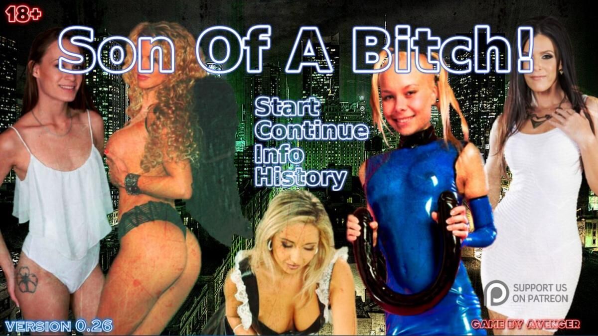 Son of a Bitch! Western Mod (In Progress, 0.29) (Avenger) [uncen] [2016, ADV, Male protagonist, Animation, Simulator, Incest, BDSM, Blackmail, Cheating, Corruption, Creampie, Drugs, Footjob, Male domination, MILF, NTR, Pregnancy , Rape, Stripping, Voyeurism, Anal sex, Oral sex, Vaginal sex, Pregnancy, Lesbian, Multiple penetration, Swinging, School setting, Slave, QSP] [eng] – Porn torrents download