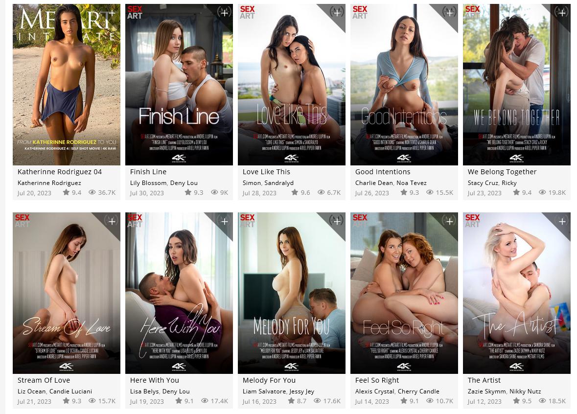 [SexArt.com] (13 videos) Pack [2023-07, Anal, Asian, Blonde, Brunette, Big Tits, Girl/Girl, Hardcore, Latina, Lesbian, Masturbation, Natural Tits, Shaved, Skinny, Straight, Toys, 2160p ] – Porn torrents download