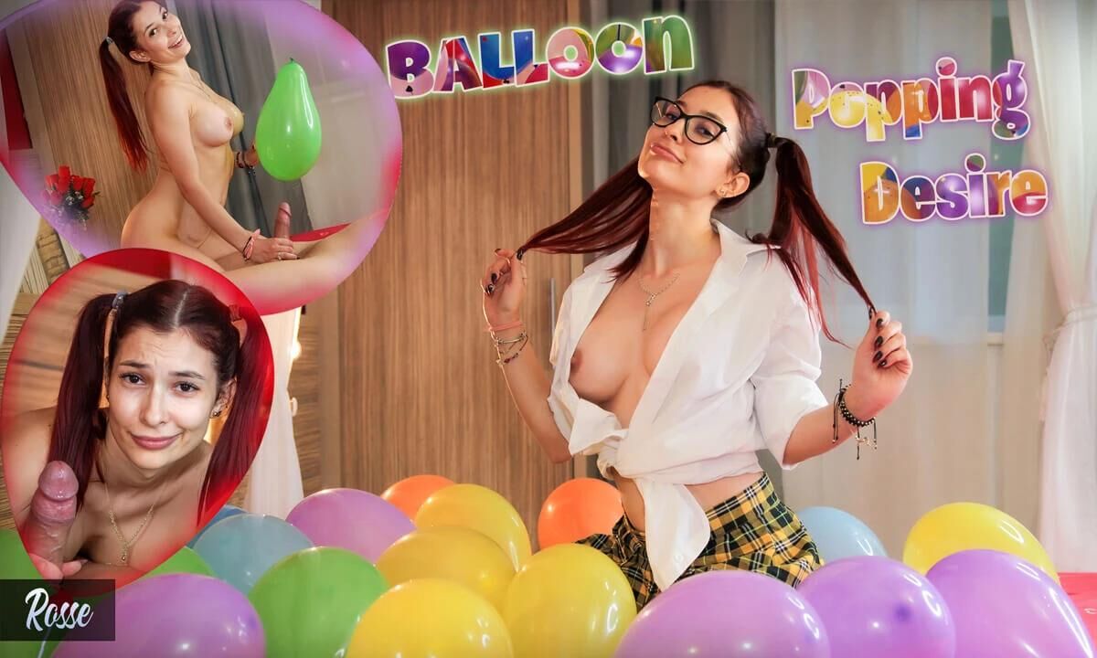 [VRixxens/SexLikeReal.com] Rosse – Balloon Popping Desire [2022-06-14, VR, Blowjob, Silicone, Cowgirl, Reverse Cowgirl, Cumshot, Pigtail / Ponytail, Hardcore, English Speech, POV, Redhead, Shaved Pussy, Glasses, SideBySide, 3072p, SiteRip] [Oculus Rift / Vive] – Porn torrents download