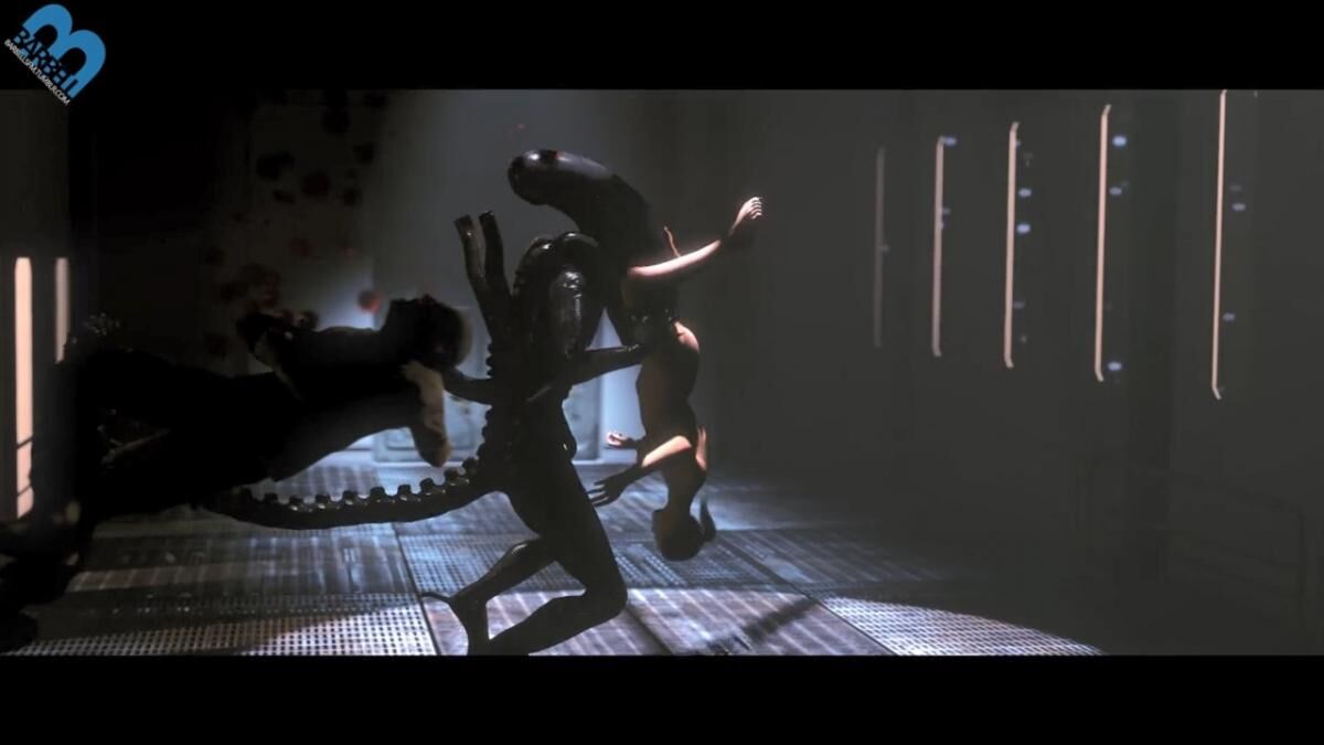 Embryo / Alien Embryo (BarbellSFM) [2019, Cosplay, Blowjob, DeepThroat, Oral, Rape, monsters, animated, x-ray, alien, oviposition, pregnant, xenomorph, xenophilia, straight, SiteRip, 720p] – Porn torrents download