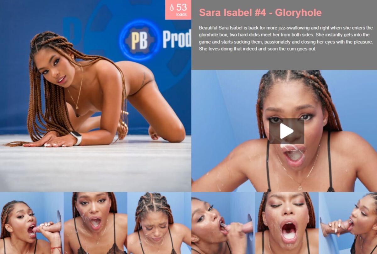 [PremiumBukkake.com] Sara Isabel #4 – Gloryhole [2023, Bukkake ,Gangbang, Blowjobs, Cumshots, Swallow, Hardcore, 1080p] – Porn torrents download