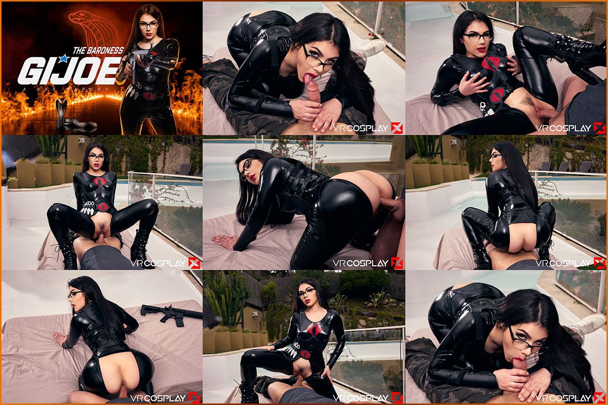 [VRCosplayX.com] Valentina Nappi – G.I. Joe: The Baroness A XXX Parody [06/22/2023, Big Tits, Blowjob, Brunette, Catsuit, Cowgirl, Comic, Cum On Body, Doggy Style, Hardcore, Latex, Missionary, Movie, Reverse Cowgirl, Villain, Titty Fuck, Virtual Reality , SideBySide, 7K, 3584p, SiteRip] [Oculus Rift / Quest 2 / Vive] – Porn torrents download
