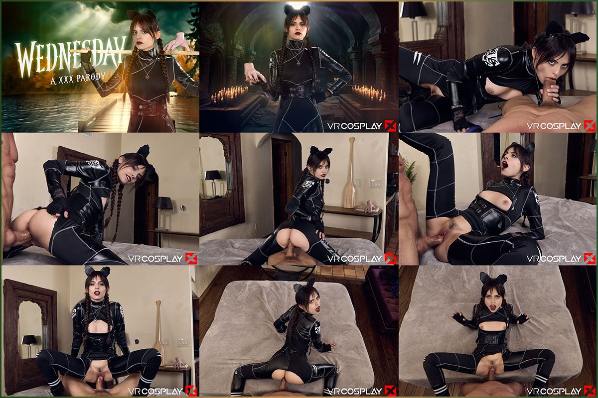 [VRCosplayX.com] Angel Windell – Wednesday Addams A XXX Parody [01/11/2024, Babe, Blowjob, Brunette, Catsuit, Cowgirl, Doggy Style, Facial, Missionary, Movie, Reverse Cowgirl, Small Tits, Teen, TV Show, Virtual Reality , SideBySide, 7K, 3584p, SiteRip] [Oculus Rift / Quest 2 / Vive] – Porn torrents download
