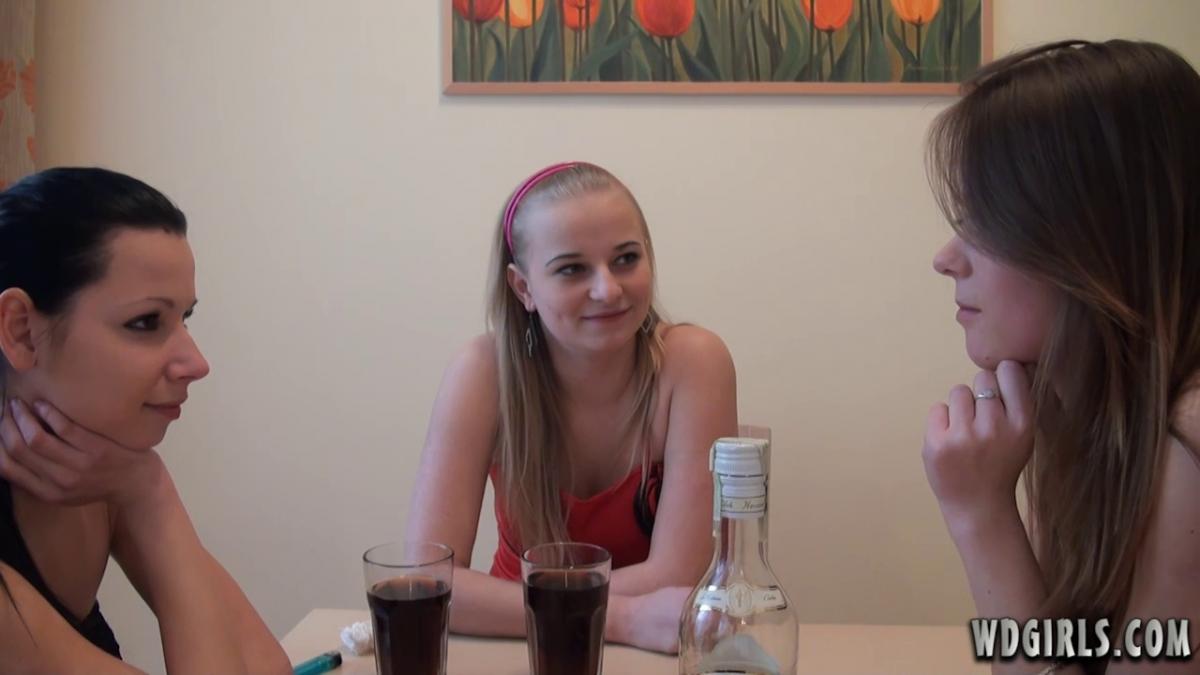 Party with three Girls / Party with three girls (WDGirls.com) (14 videos) [2012, Amateur, Fetish, All Girl, Pissing, 720p, SiteRip] | Free Porn Torrent