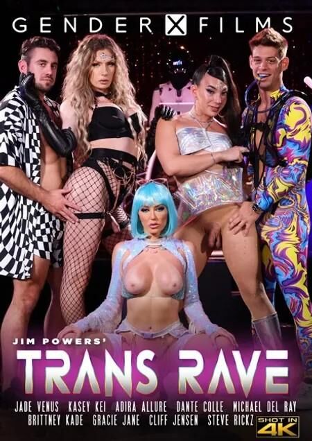Trans Rave (Jim Powers, Gender X Films) [2024, Trans, Transgender, Shemale, Trans Fucks Female, Trans Fucks Trans, Male Fucks Trans, Big Tits, Anal, Deepthroat, Ass To Mouth, Pussy To Mouth, Blonde, Brunette, Double Penetration (DP), Double Anal (DAP), Double Vaginal (DPP/DVP), Bubble Butt, Rimming, Gaping, Latex, Blowjob, Cumshot, Facial, Hardcore, Doggystyle, Cowgirl, Missionary, Reverse Cowgirl, WEB- DL, 2160p] (Split Scenes) (Adira Allure, Brittney Kade, Gracie Jane, Jade Venus, Kasey Kei) –