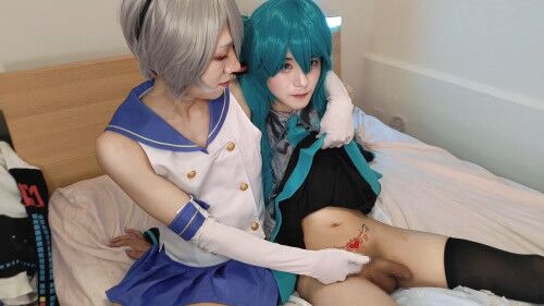 may 1s & stray3981 – Shimakaze x Miku cosplay [Cen] [2024, Transsexual, Cosplay, Cross Dressing, HDRip 1080p] – Porn torrents download