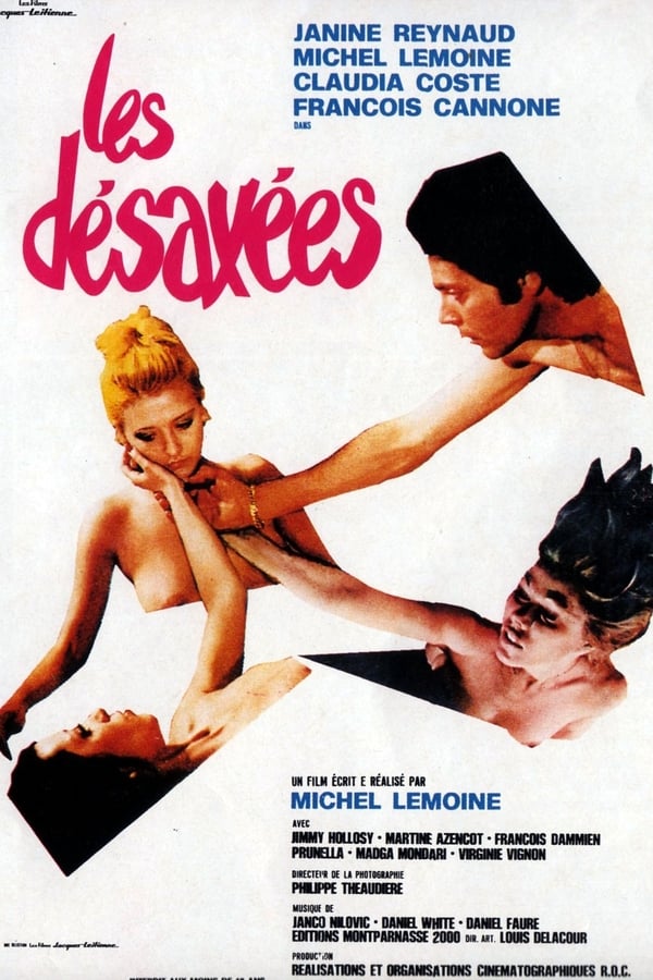 Les désaxées  Marianne Bouquet / Неудачники  Неуравновешенные (Michel Lemoine, R.O.C.) [1972 г., Erotic, BDRemux, 1080p] (Janine Reynaud Michel Lemoine Claudia Coste François Cannone Jimmy Hollosy Martine Azencot Françoise Dammien ]