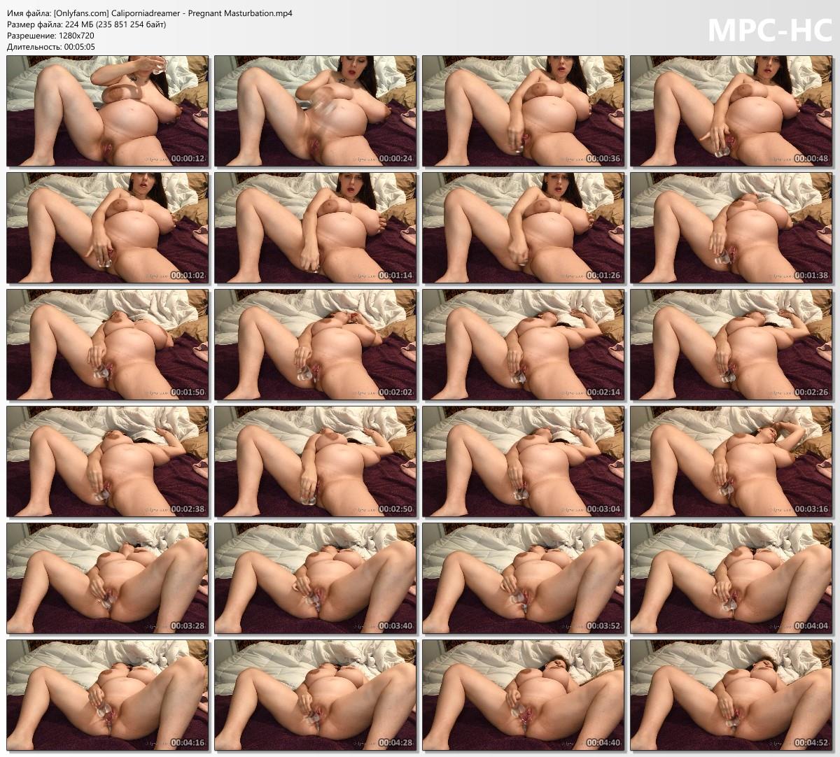 [224.9 MB]Caliporniadreamer – Pregnant Masturbation – Porn torrents download