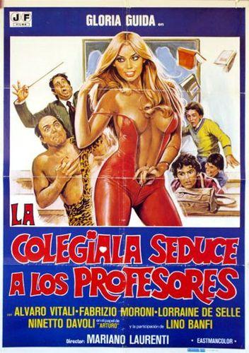 La liceale seduce i professori / Лицеистка соблазняет преподавателей (Mariano Laurenti, Dania Film, Medusa Distribuzione) [1979 г., Comedy, Erotic, DVDRip]