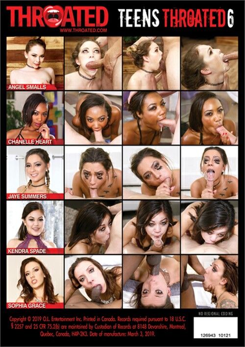 Deep Teen Throat 6 / Deep throat teen 6 (Throated) [2012, 18+ Teens, Blowjobs, Cumshots, Deep Throat, Gonzo, DVDRip] (Kendra Spade, Jaye Summers, Chanell Heart, Angel Smalls, Sophia Grace) – Porn torrents download