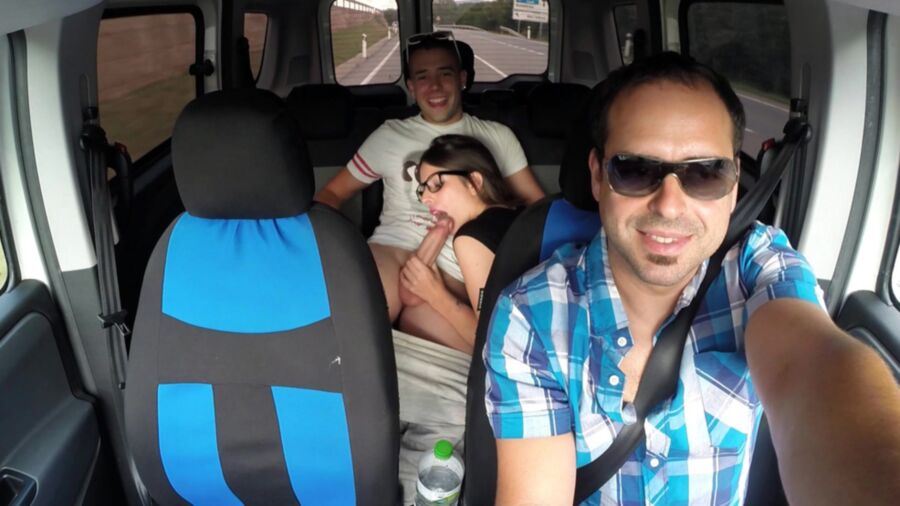 [CumlouderTour.com / CumLouder.com] Dacota Rock – Nut Jobs Trip (05.08.2018) [Threesome, Latina, Brunette, Piercing, Big Ass, Blowjob, Doggystyle, Car] – Porn torrents download