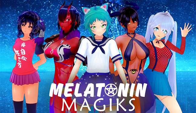 Melatonin Magiks [InProgress, Chapter 1] (LaCokaGaming) [uncen] [2021, ADV, Animation, Male protagonist, Harem, Dating sim, Lesbian, BDSM, Male domination, Lez domination, Exhibtionism, Group sex, Creampie, Cosplay, Ahegao, Handjob, Lactation, Anal s ]