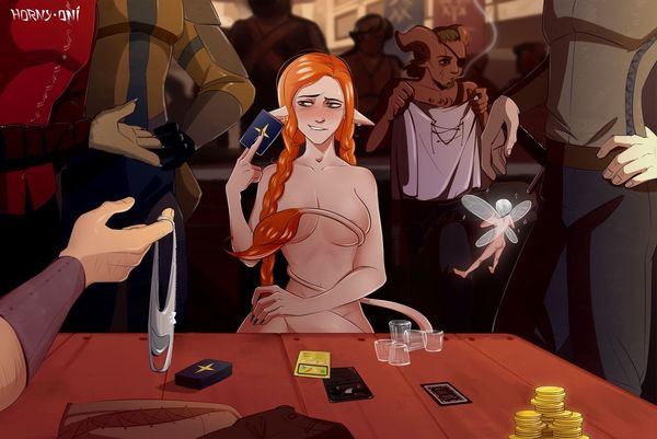 [Comix] The Gambler / Welcome To Wogoke s (Horny Oni) [Futanari, Shemale, Dickgirl] [JPG] [eng]